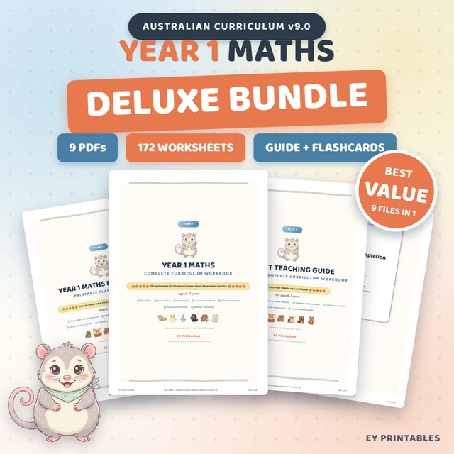 Year 1 Maths Deluxe Bundle