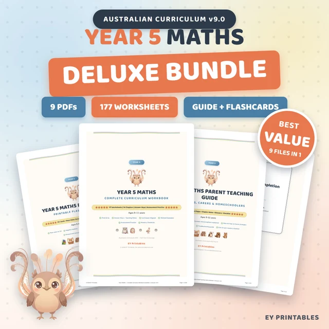 Year 5 Maths Deluxe Bundle