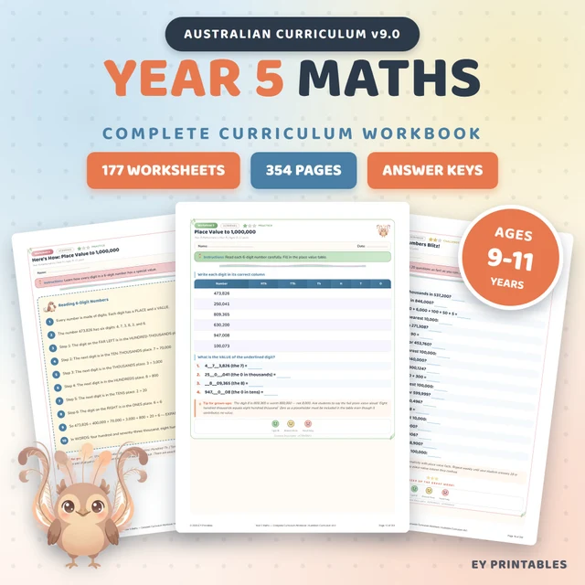 Year 5 Maths Workbook