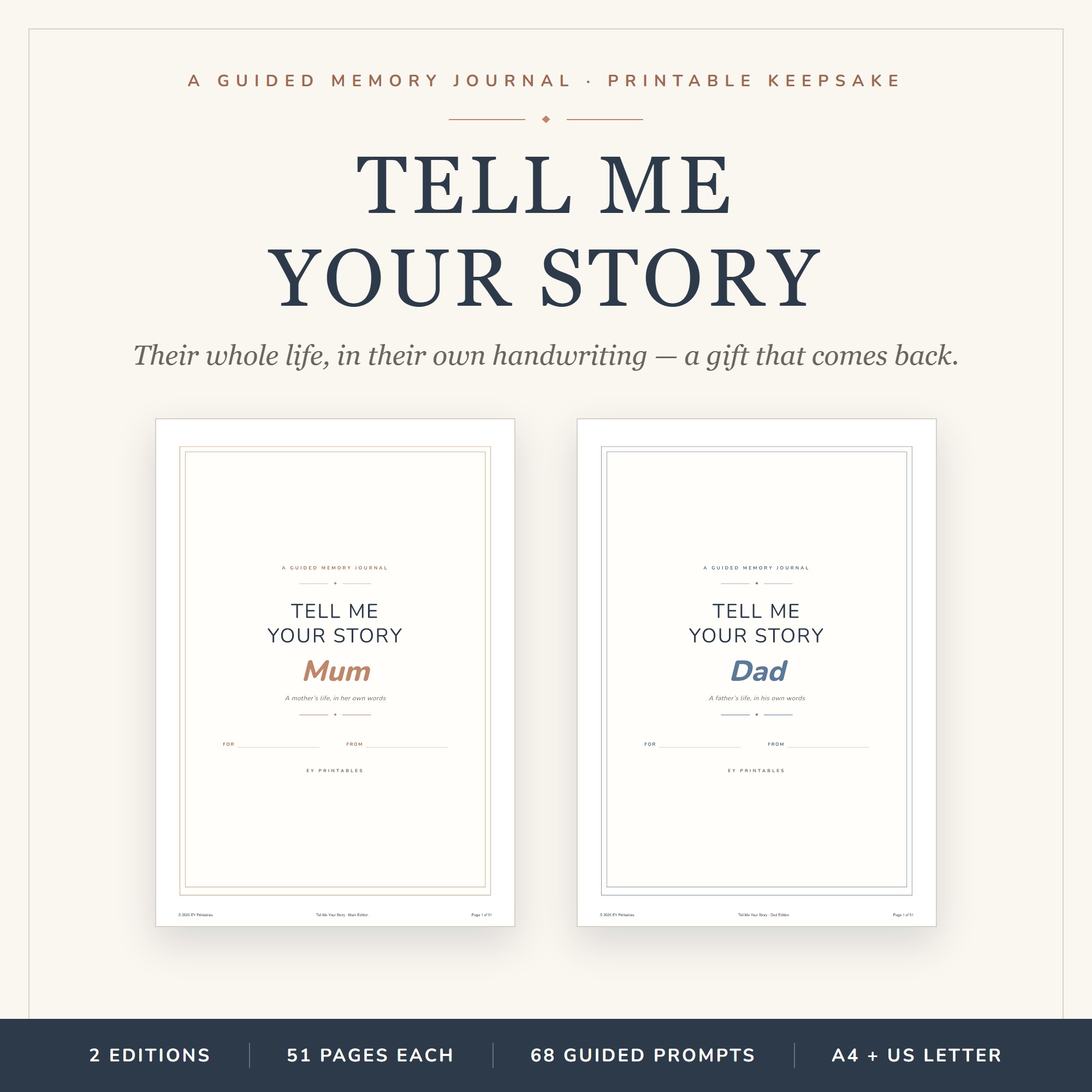 Tell Me Your Story — Mum & Dad