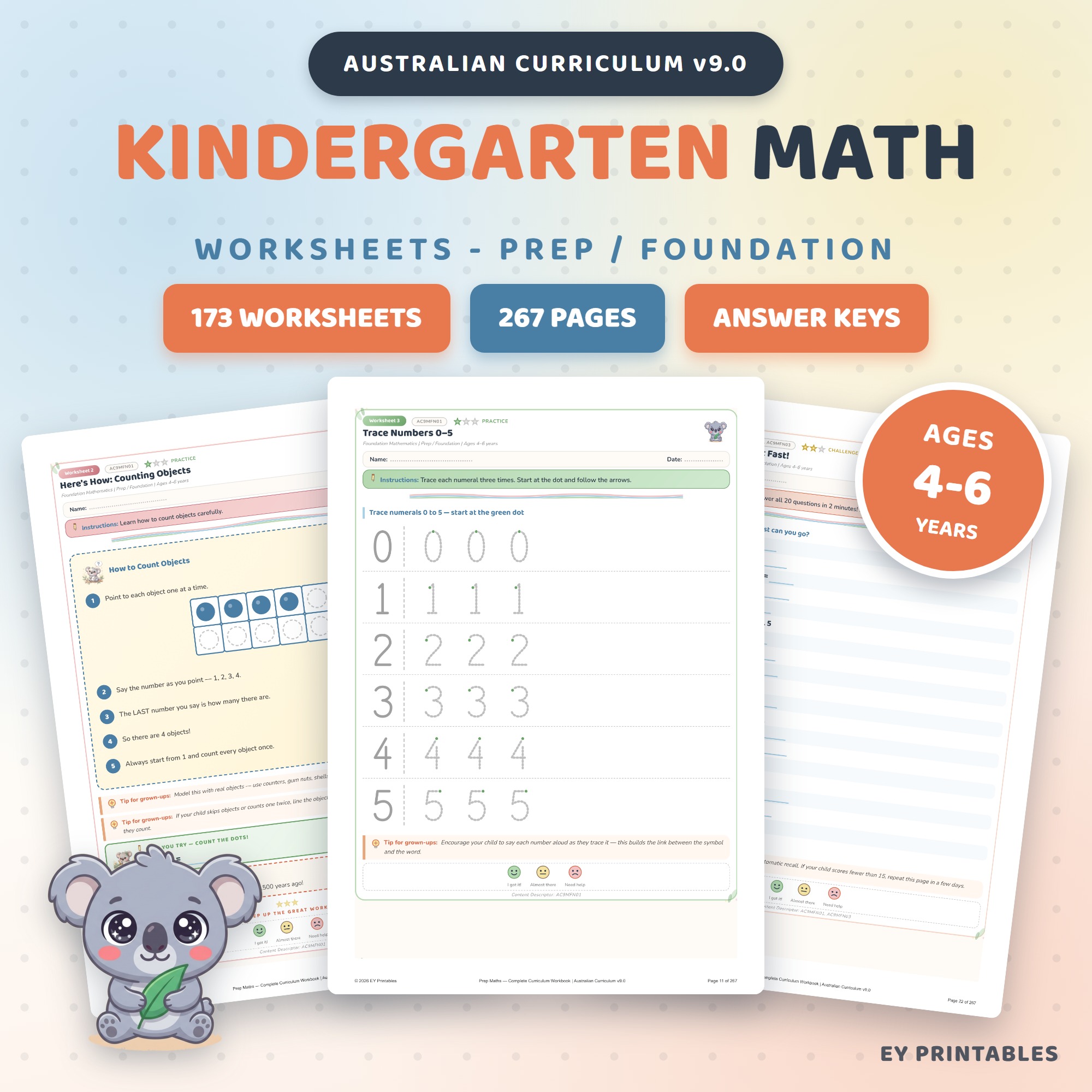 Prep Maths Workbook