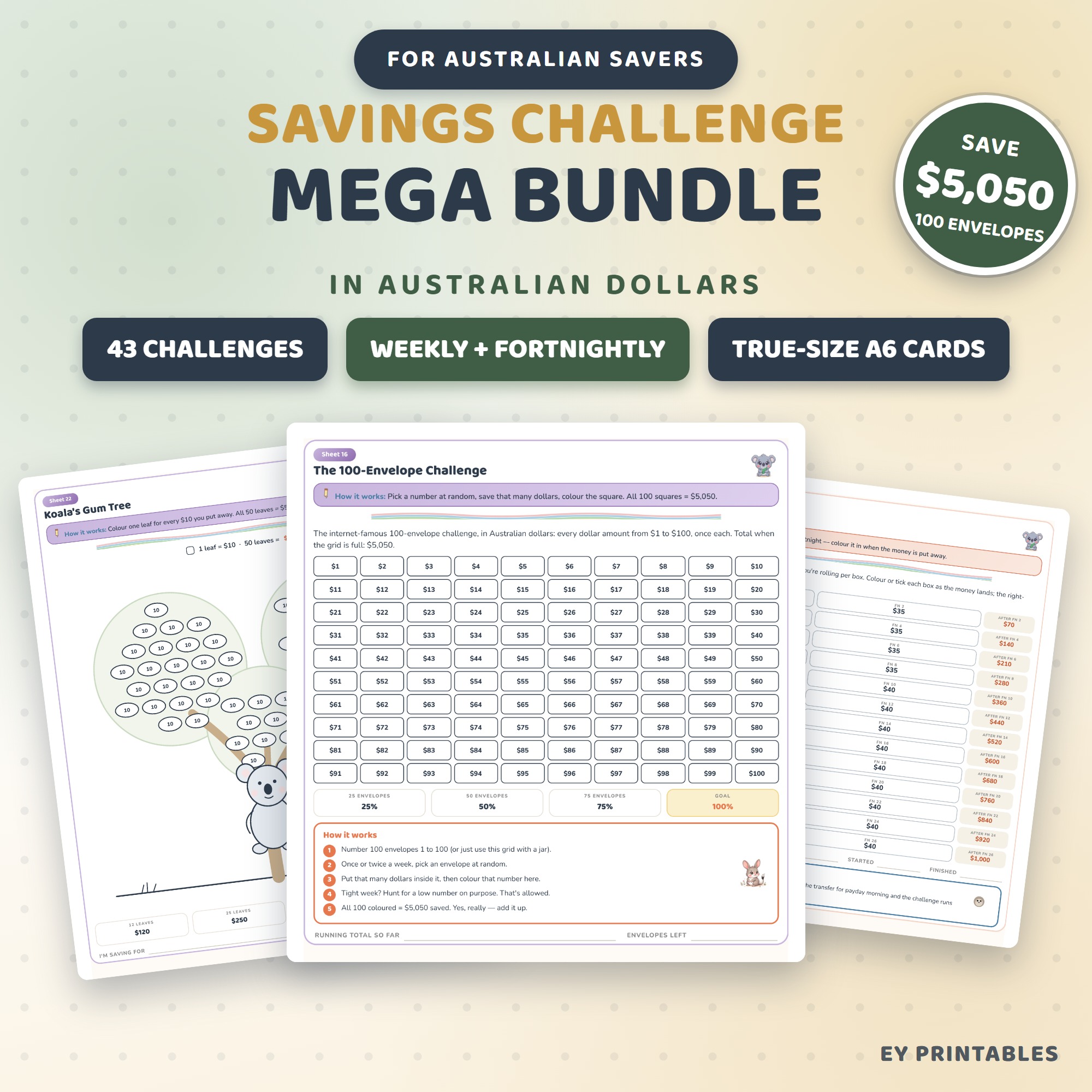 Savings Challenge Mega Bundle