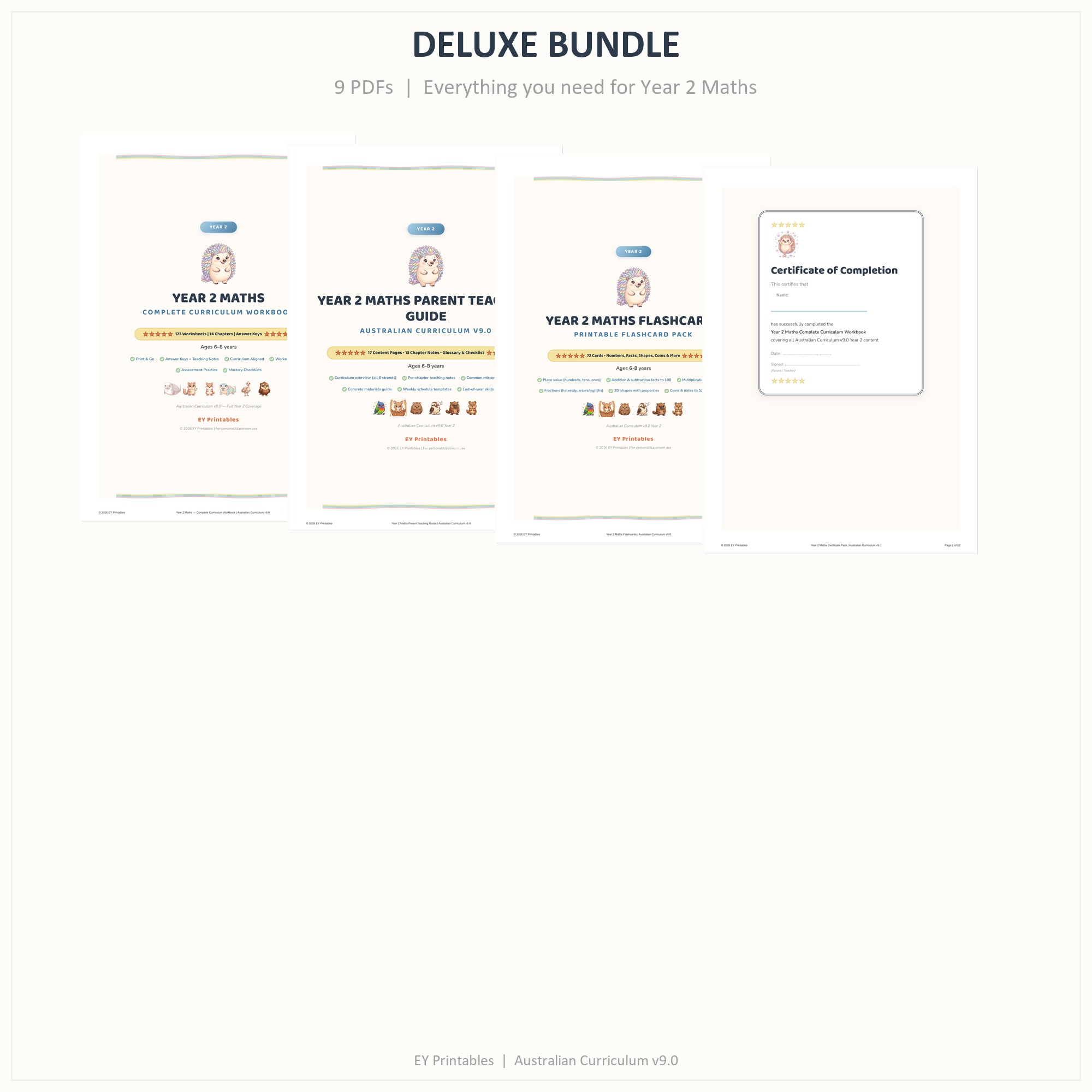 Year 2 Maths Deluxe Bundle
