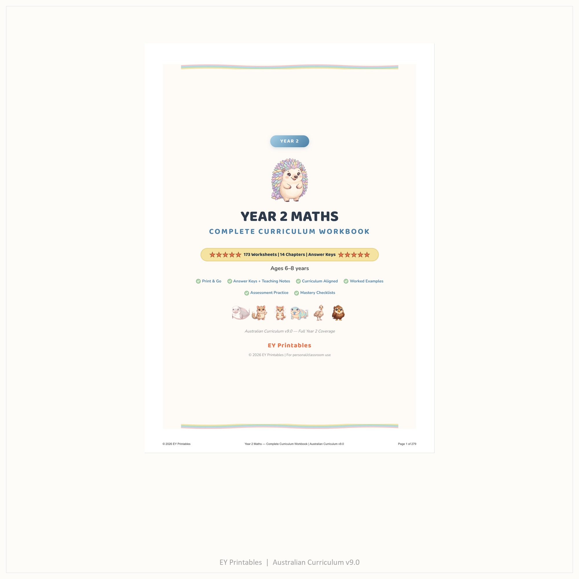 Year 2 Maths Workbook