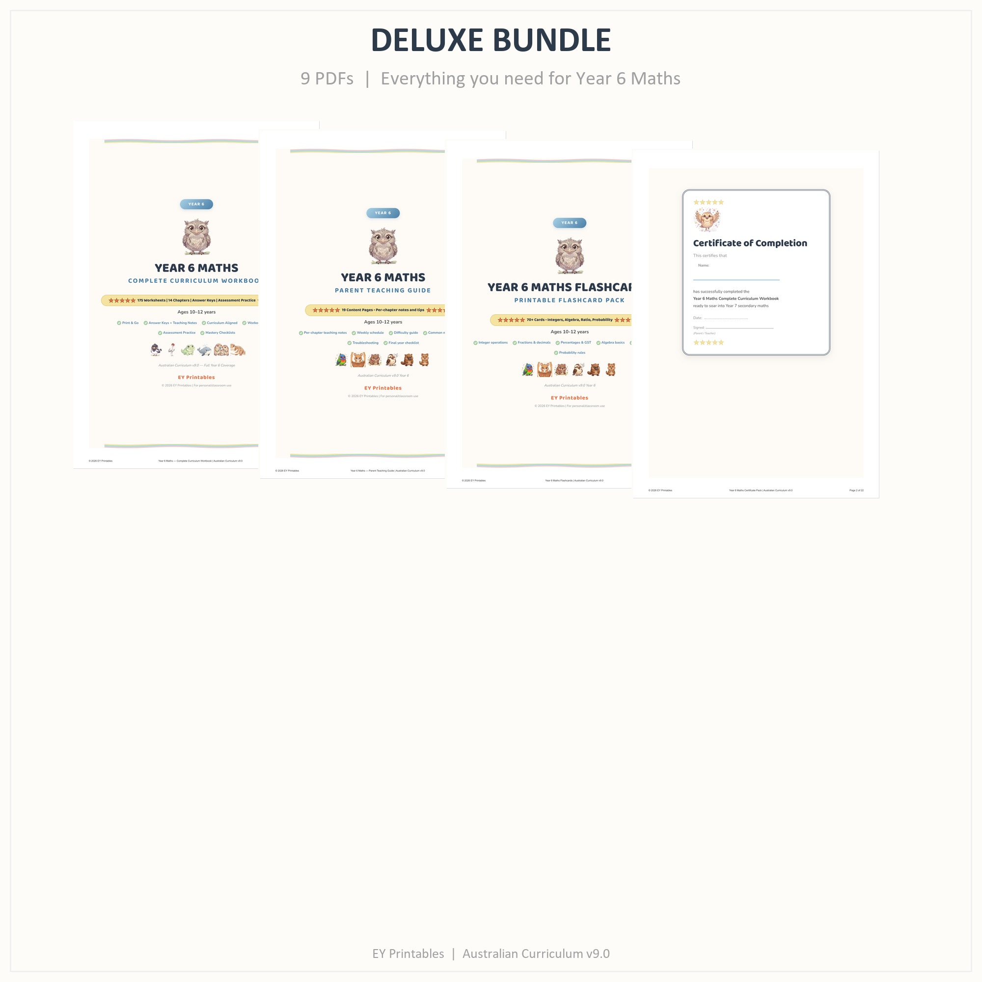 Year 6 Maths Deluxe Bundle